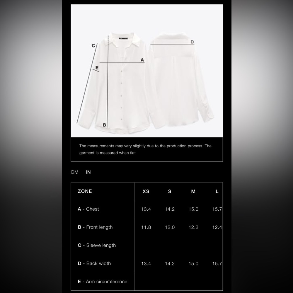 STRIPED BELT POPLIN TOP - Picture 12 of 12